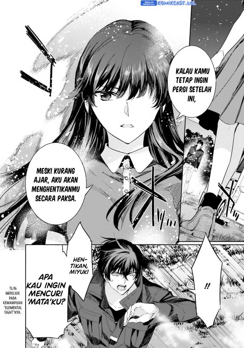 Mahouka Koukou no Rettousei: Steeplechase-hen Chapter 15 - halaman 11