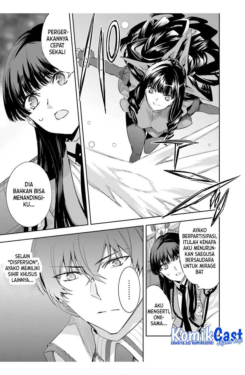 Mahouka Koukou no Rettousei: Steeplechase-hen Chapter 16 - halaman 24