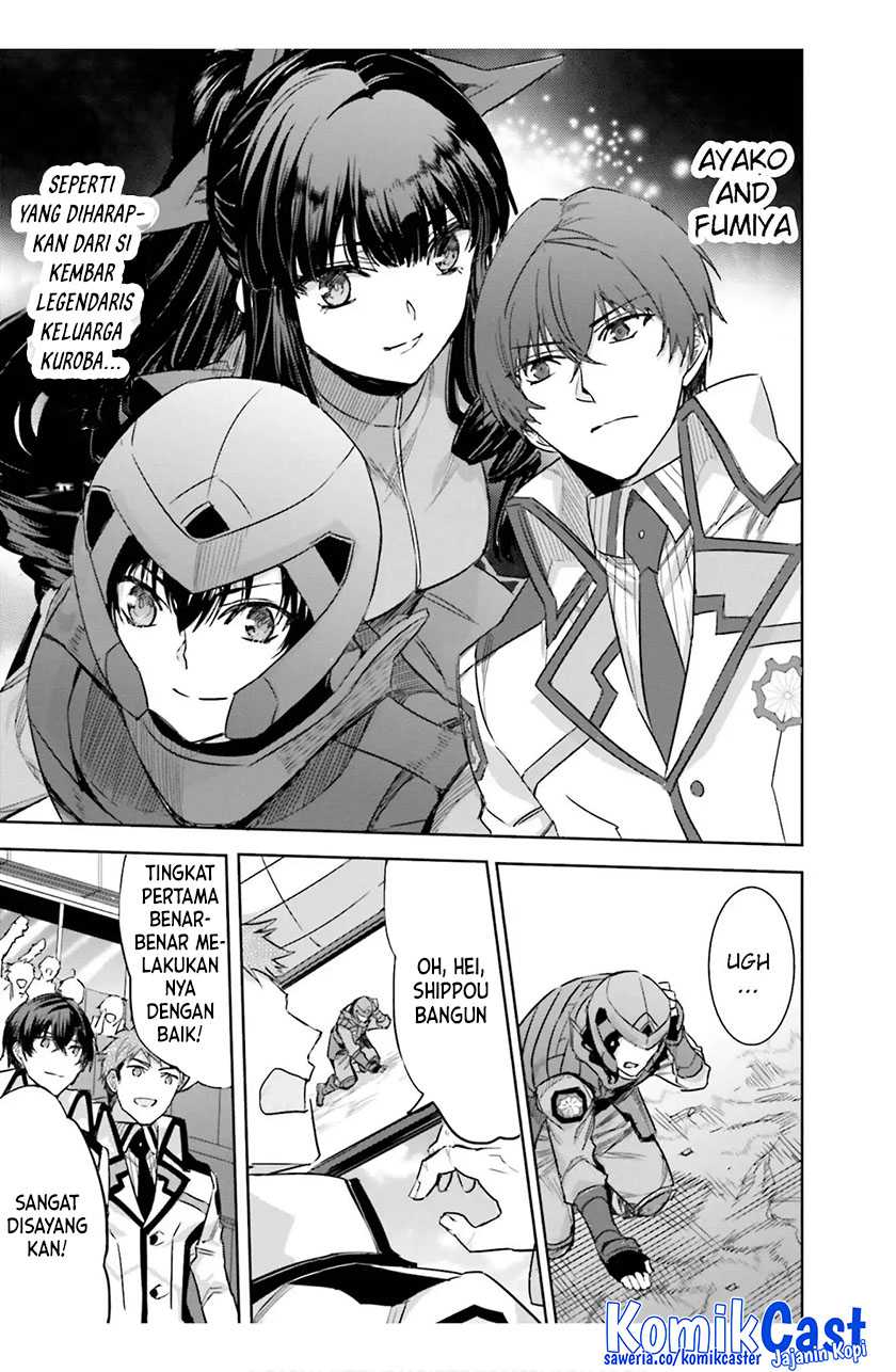 Mahouka Koukou no Rettousei: Steeplechase-hen Chapter 16 - halaman 36