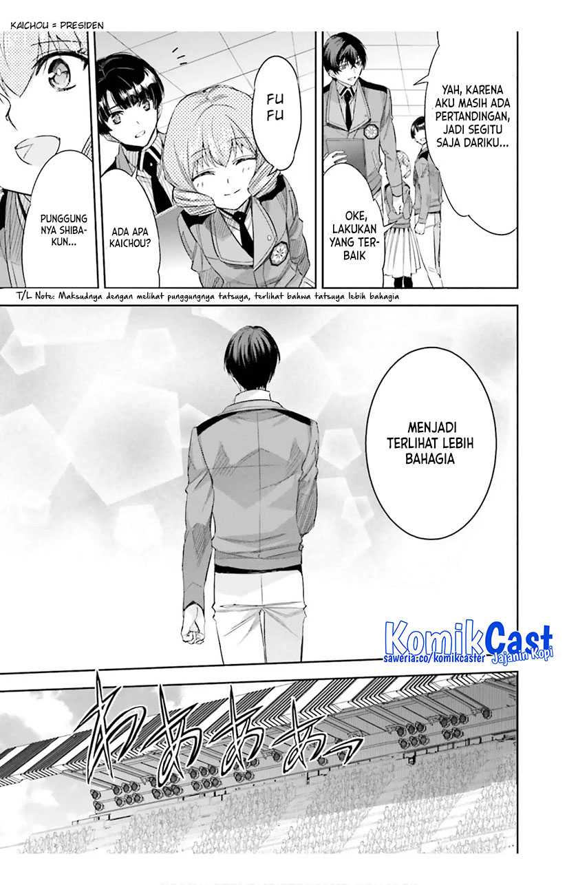 Mahouka Koukou no Rettousei: Steeplechase-hen Chapter 16 - halaman 8