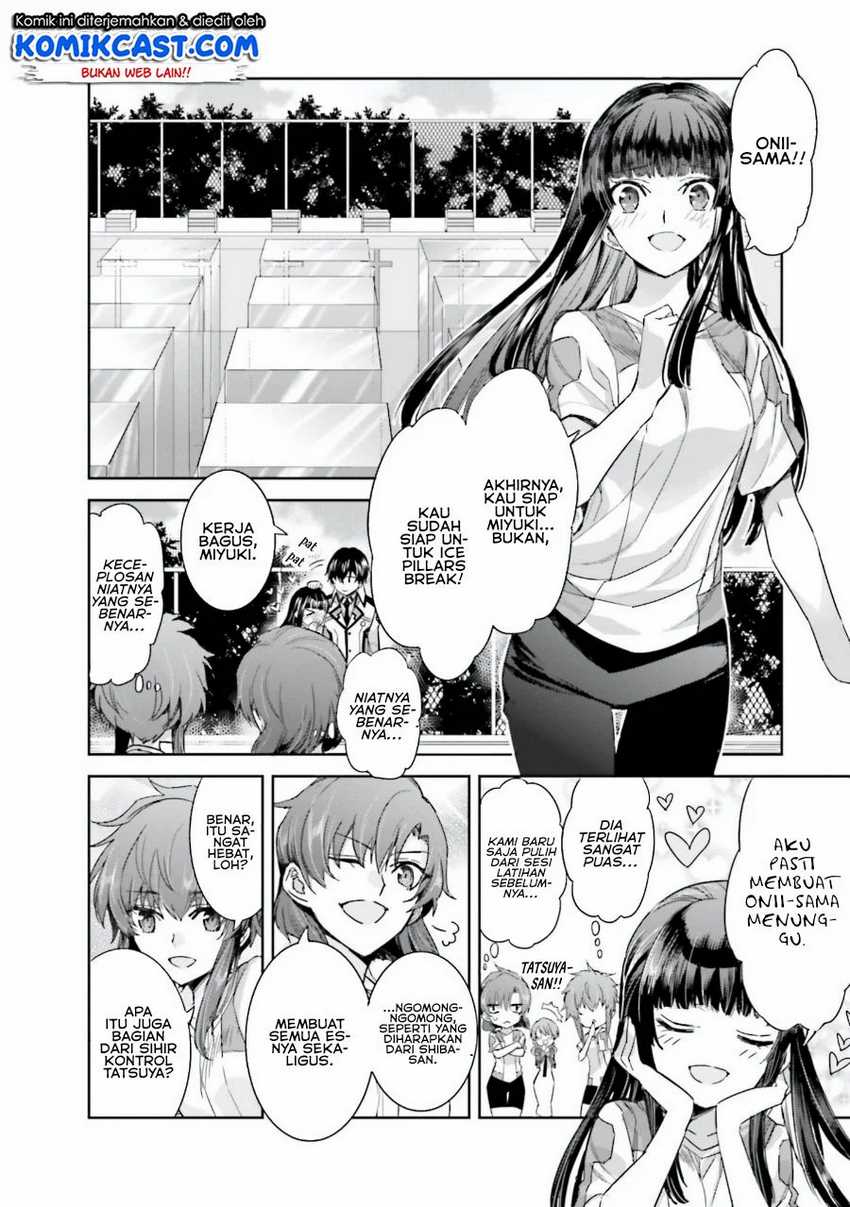 Mahouka Koukou no Rettousei: Steeplechase-hen Chapter 4 - halaman 21