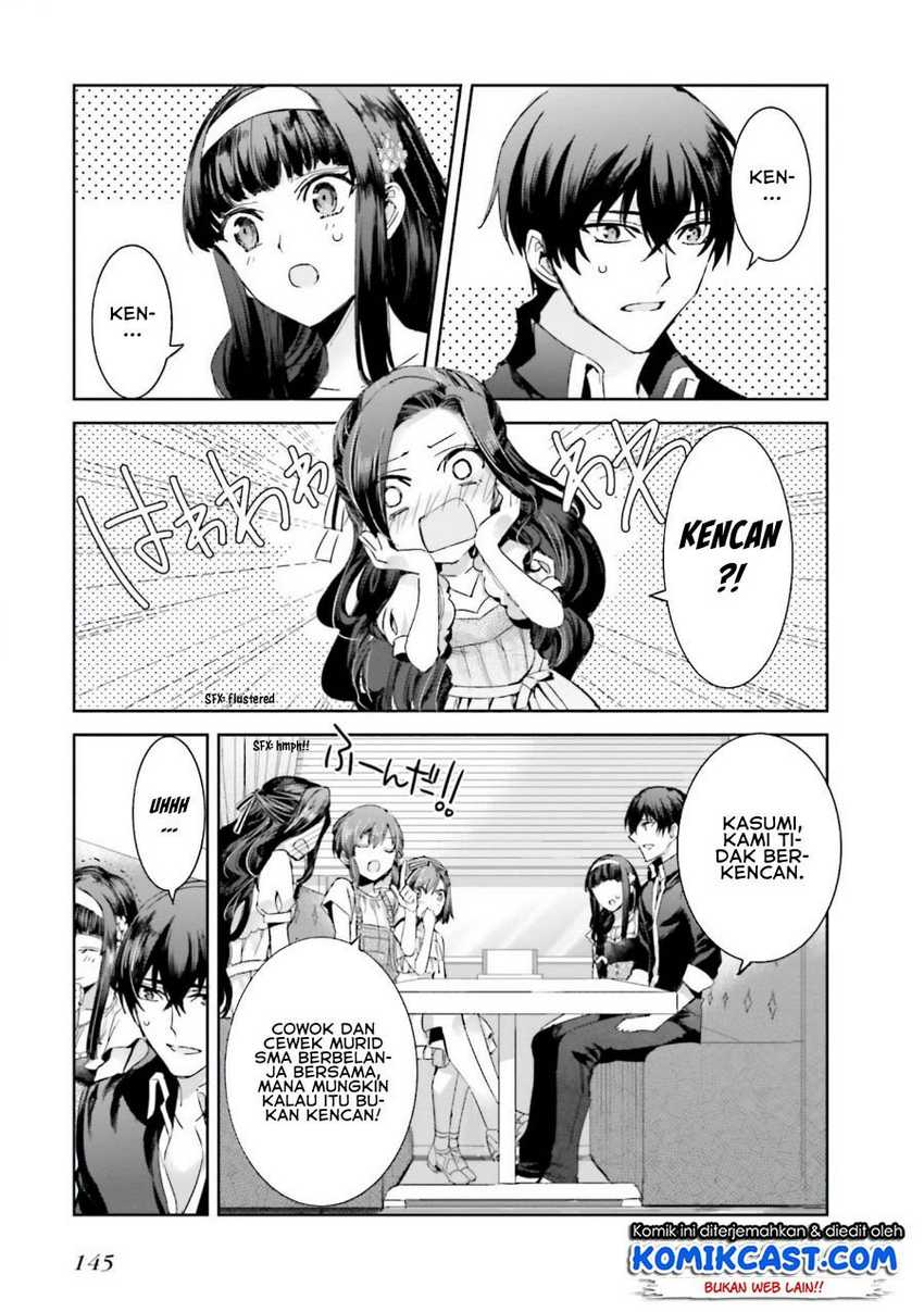 Mahouka Koukou no Rettousei: Steeplechase-hen Chapter 5 - halaman 22