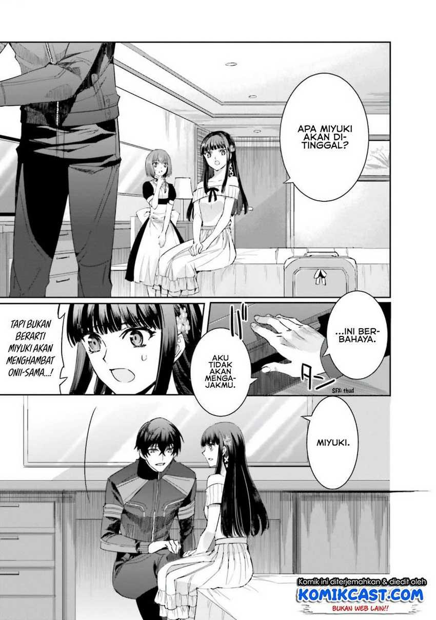 Mahouka Koukou no Rettousei: Steeplechase-hen Chapter 6 - halaman 12