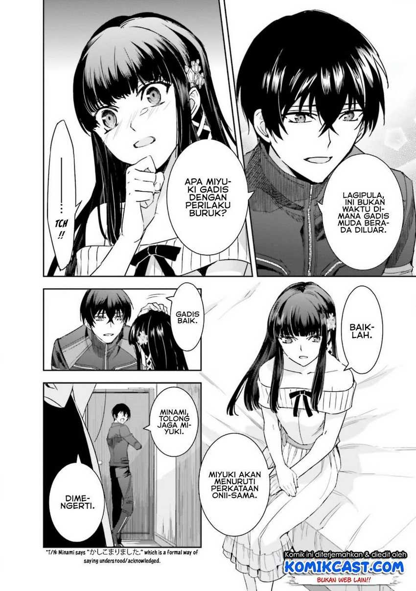 Mahouka Koukou no Rettousei: Steeplechase-hen Chapter 6 - halaman 13