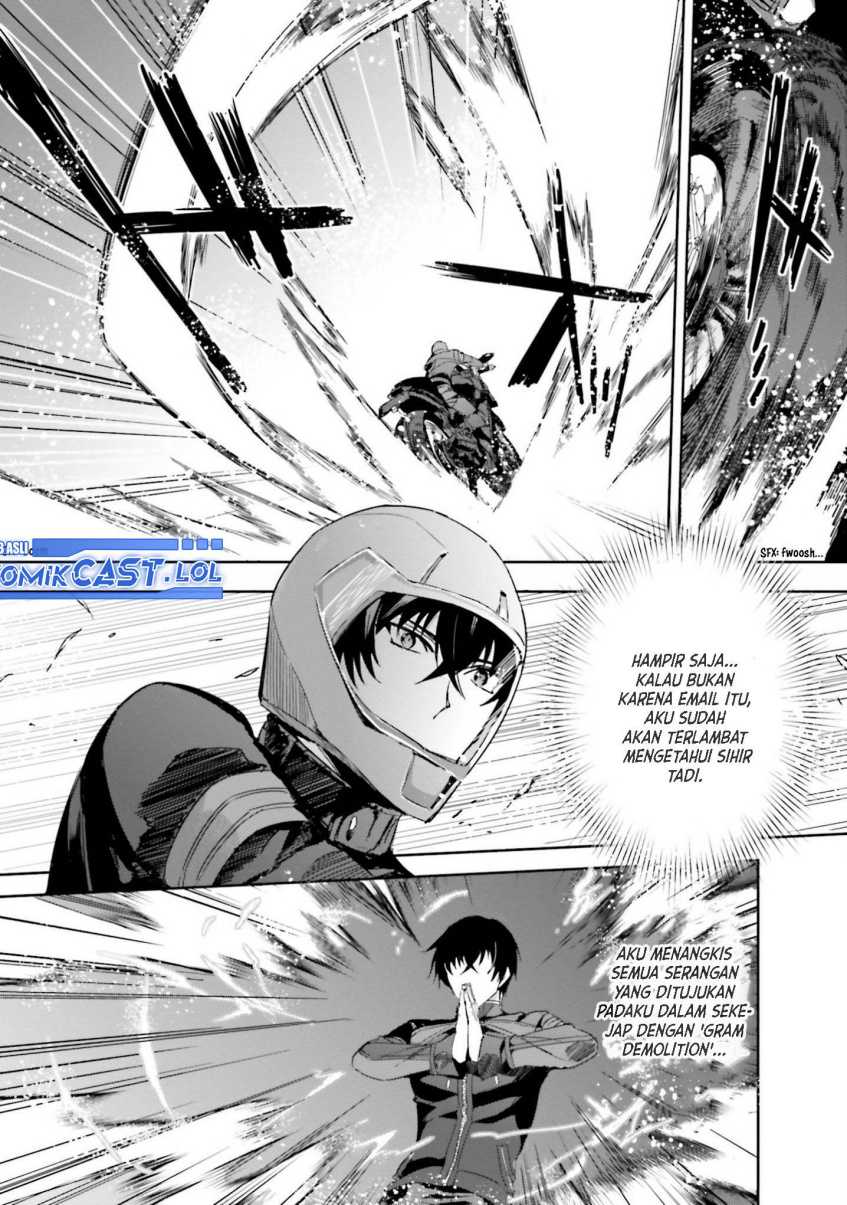 Mahouka Koukou no Rettousei: Steeplechase-hen Chapter 7 - halaman 20