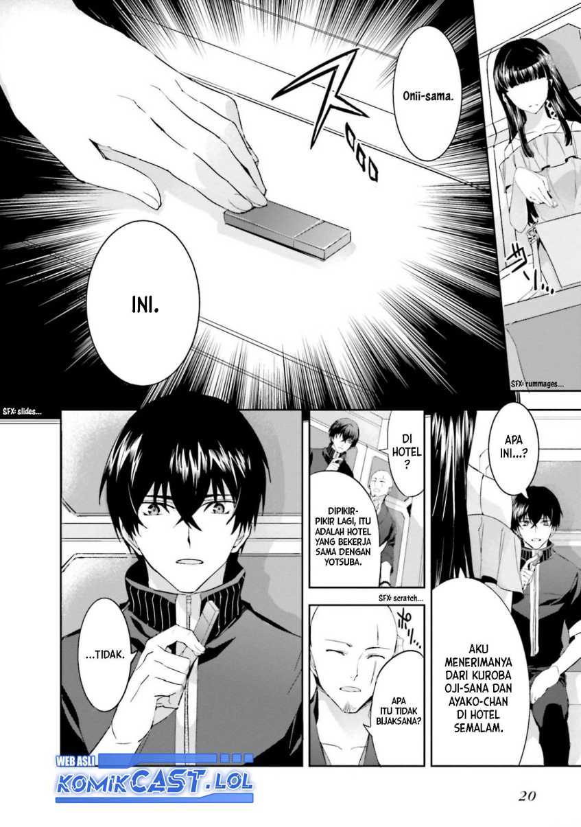 Mahouka Koukou no Rettousei: Steeplechase-hen Chapter 7 - halaman 22
