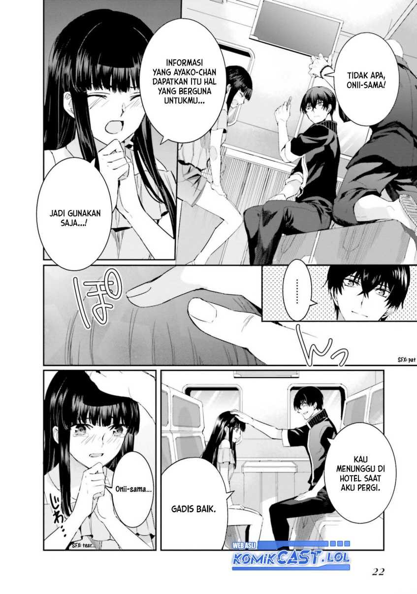 Mahouka Koukou no Rettousei: Steeplechase-hen Chapter 7 - halaman 24