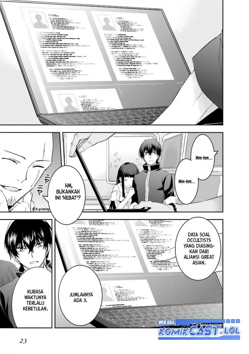 Mahouka Koukou no Rettousei: Steeplechase-hen Chapter 7 - halaman 25