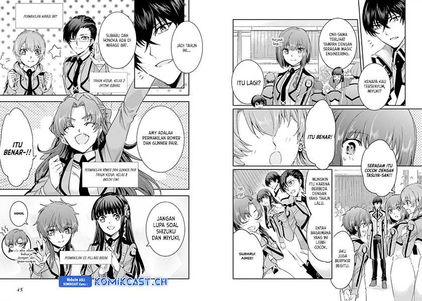 Mahouka Koukou no Rettousei: Steeplechase-hen Chapter 8 - halaman 18