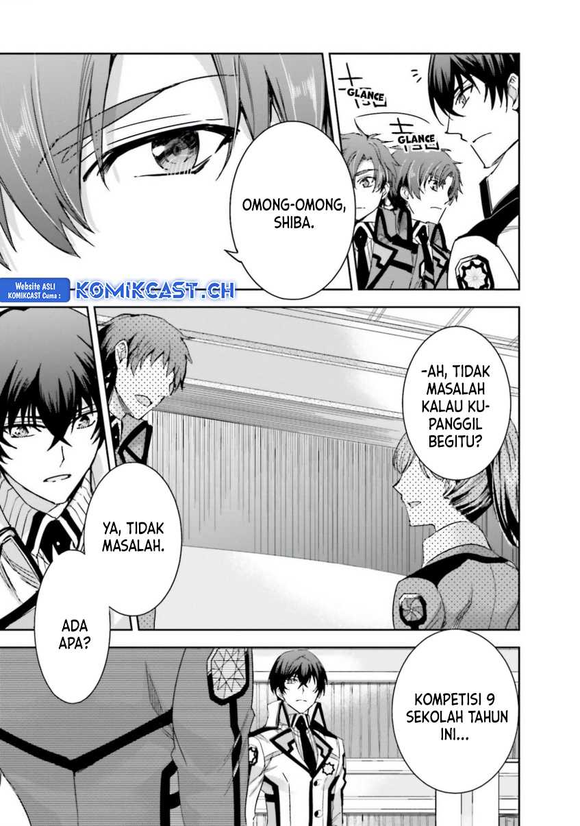 Mahouka Koukou no Rettousei: Steeplechase-hen Chapter 8 - halaman 21
