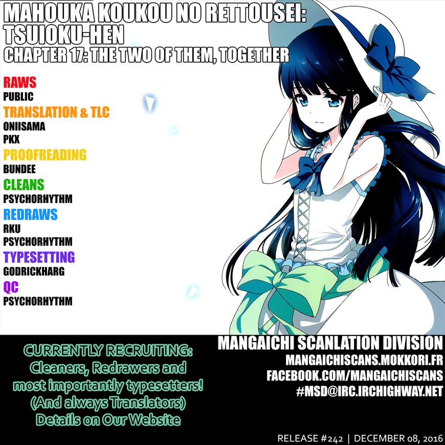 Mahouka Koukou no Rettousei: Tsuioku-hen Chapter 17 - halaman 2
