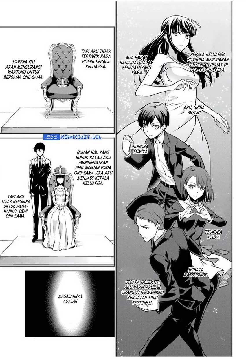 Mahouka Koukou no Rettousei: Yotsuba Keishou-hen Chapter 1 - halaman 13