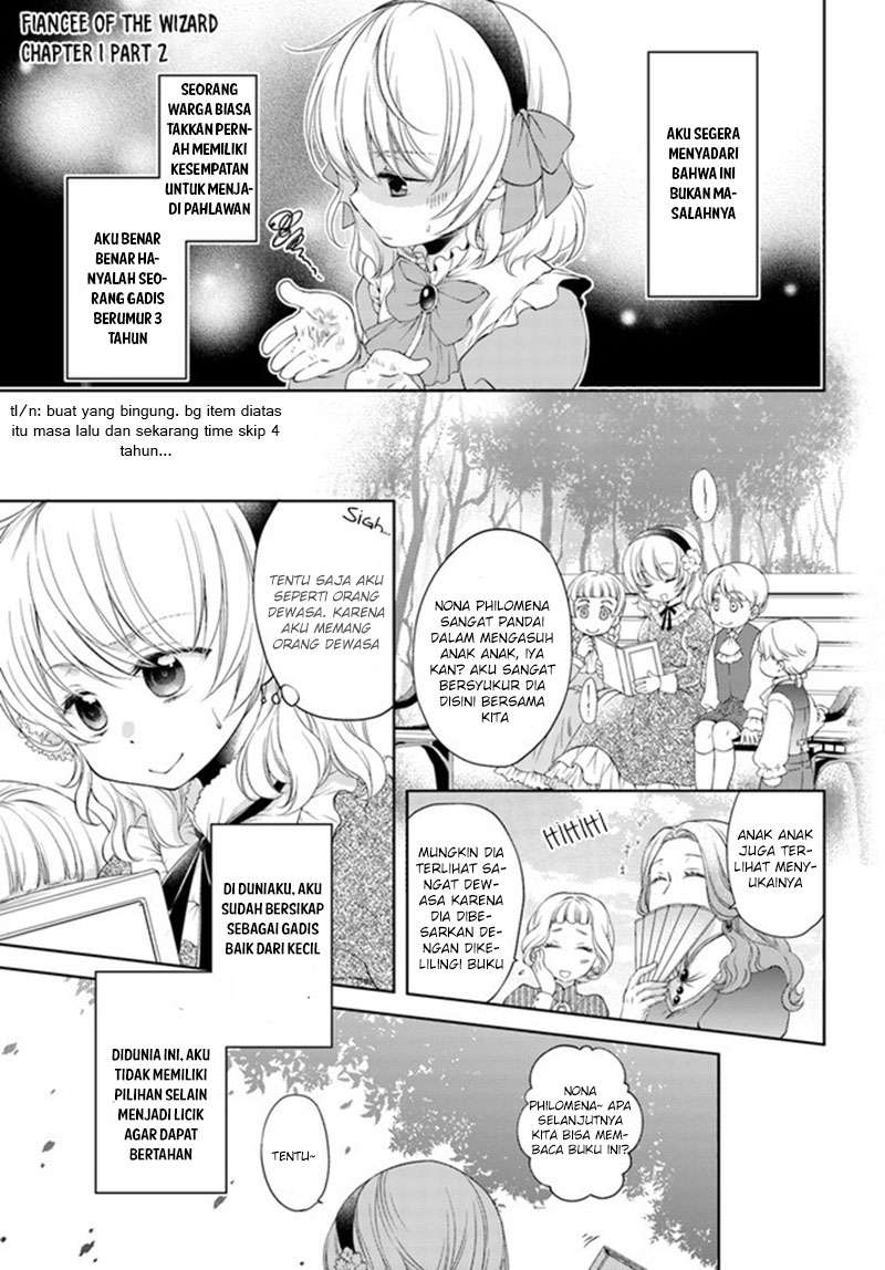 Mahoutsukai no Konyakusha Chapter 1.2 - halaman 2