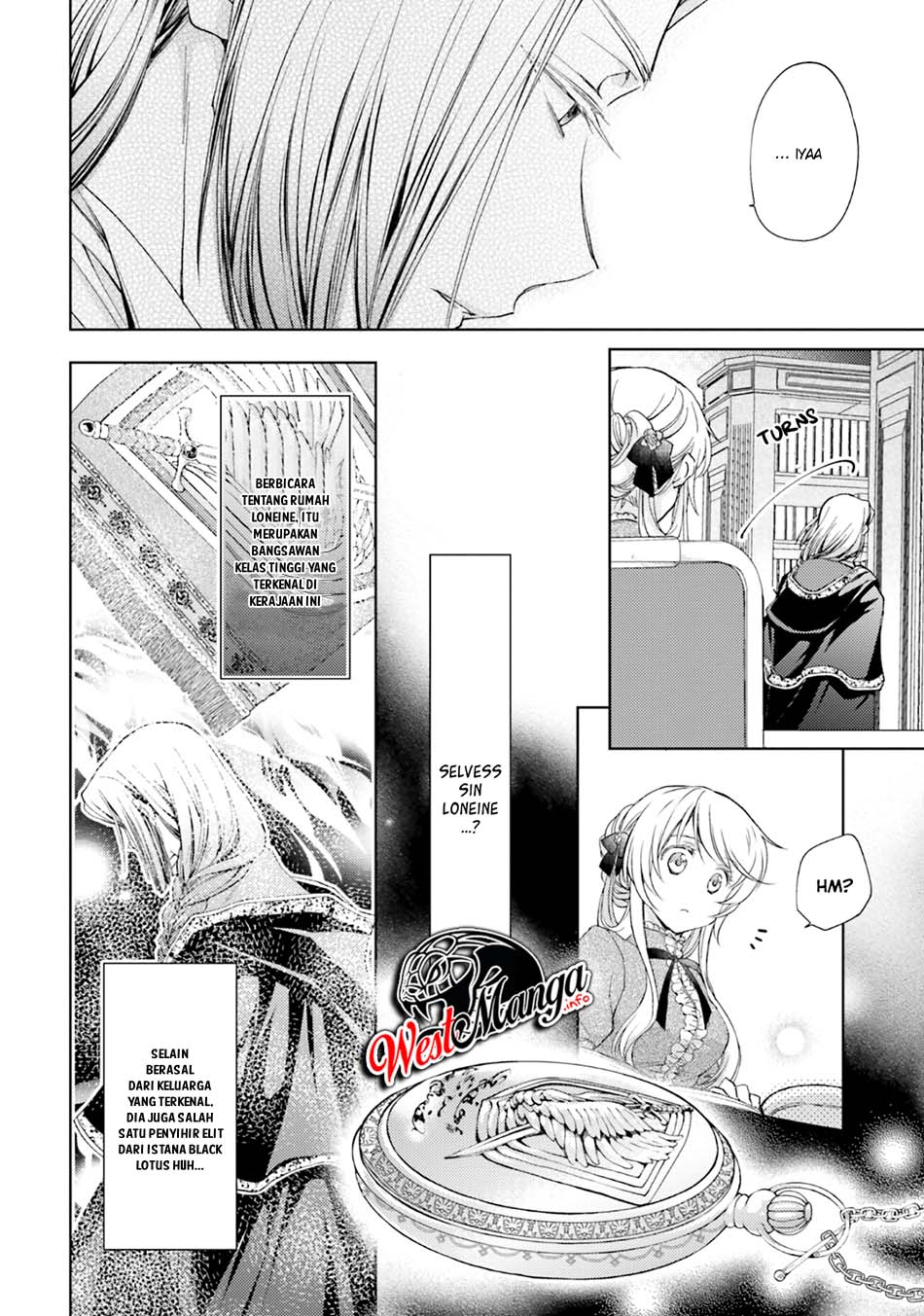 Mahoutsukai no Konyakusha Chapter 14.3 - halaman 8
