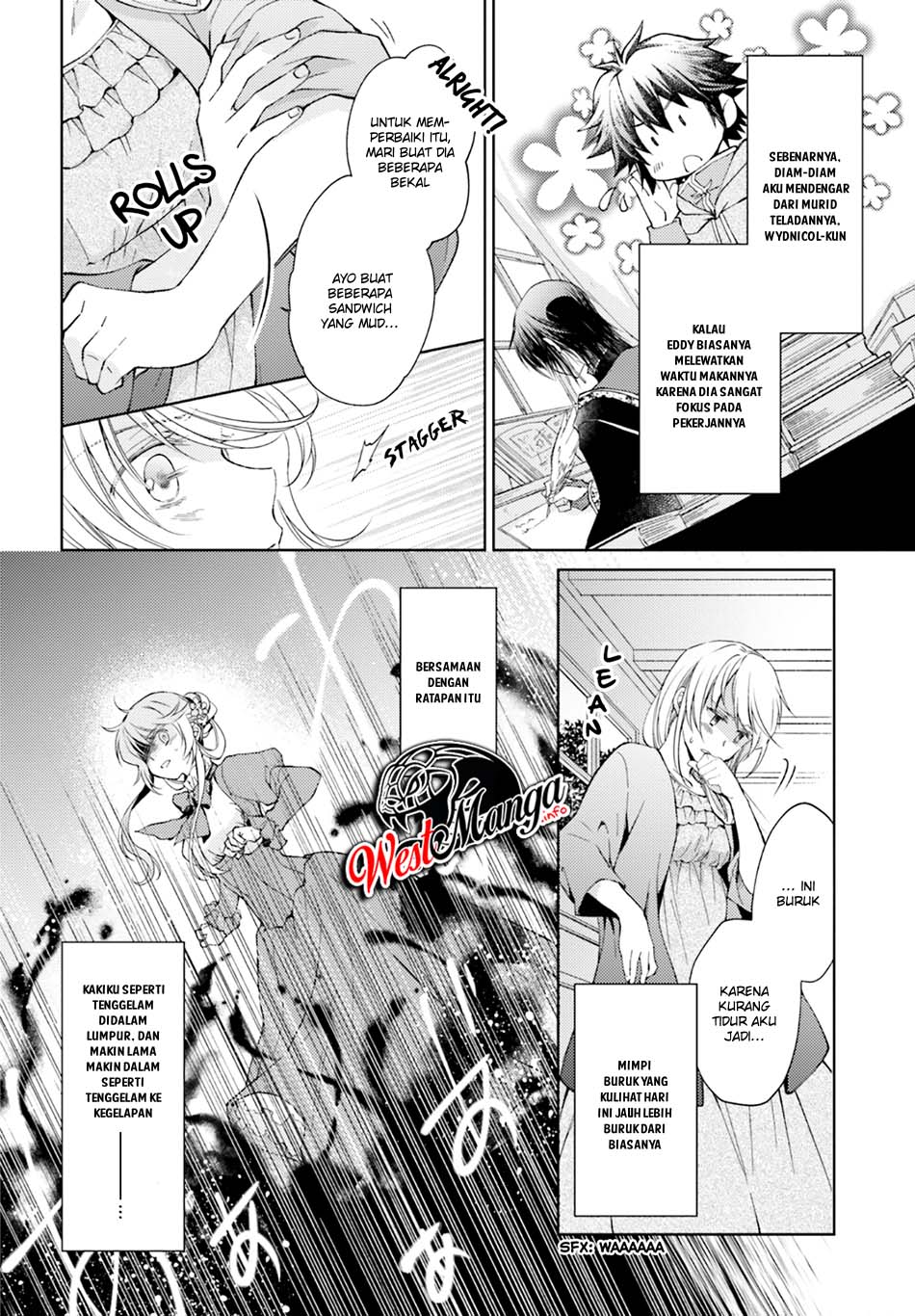 Mahoutsukai no Konyakusha Chapter 15.1 - halaman 6