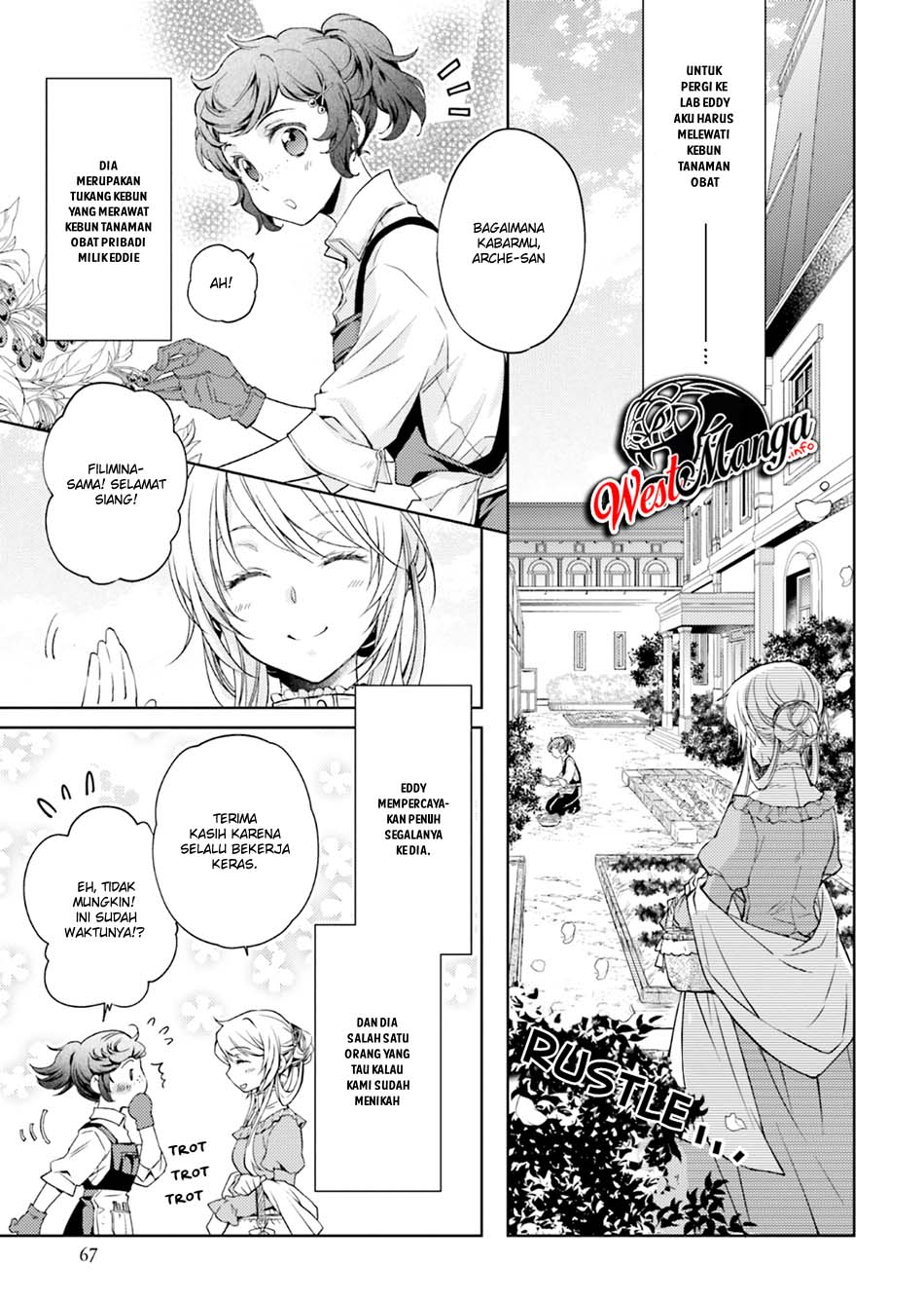 Mahoutsukai no Konyakusha Chapter 15.1 - halaman 9