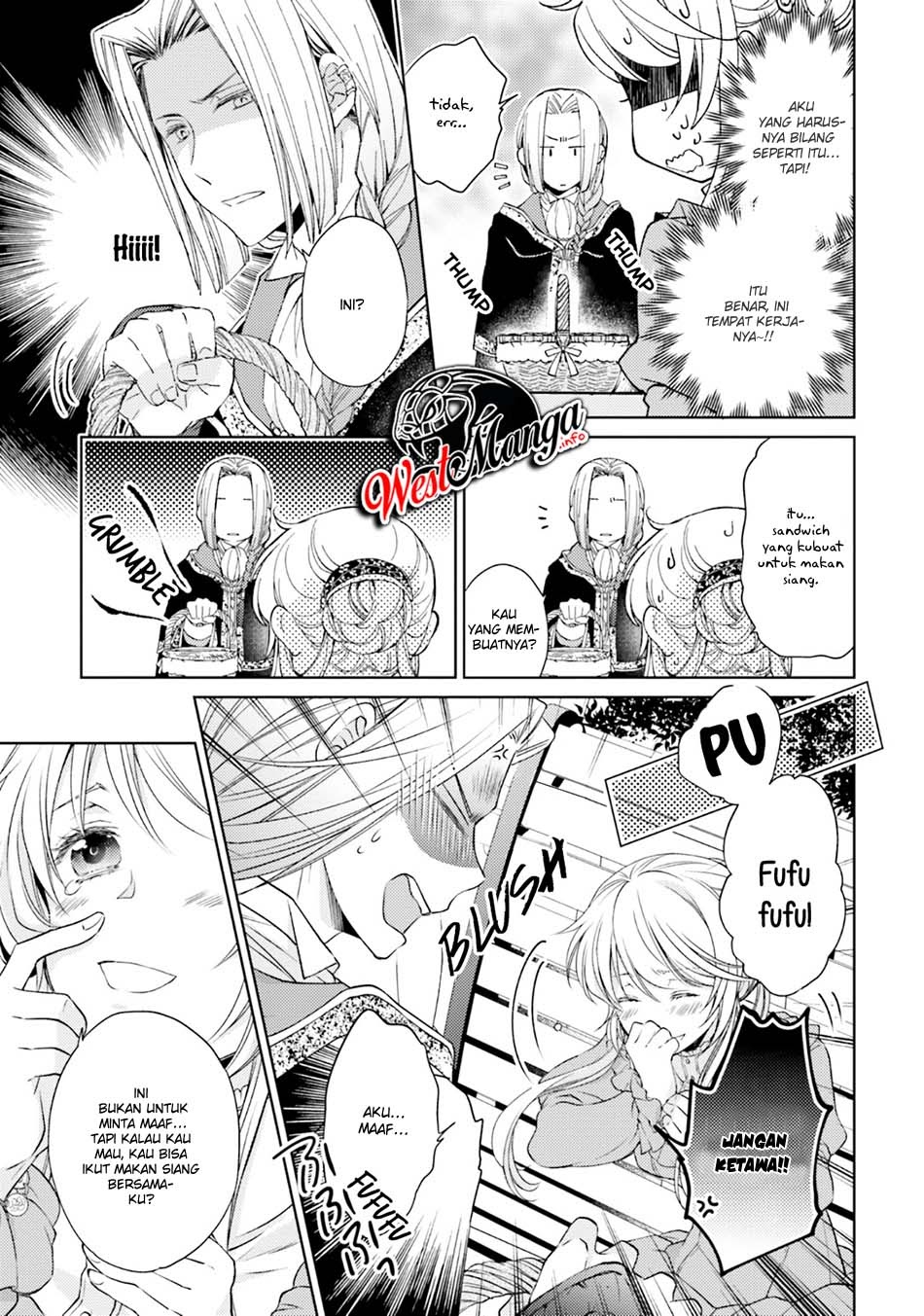 Mahoutsukai no Konyakusha Chapter 15.3 - halaman 9
