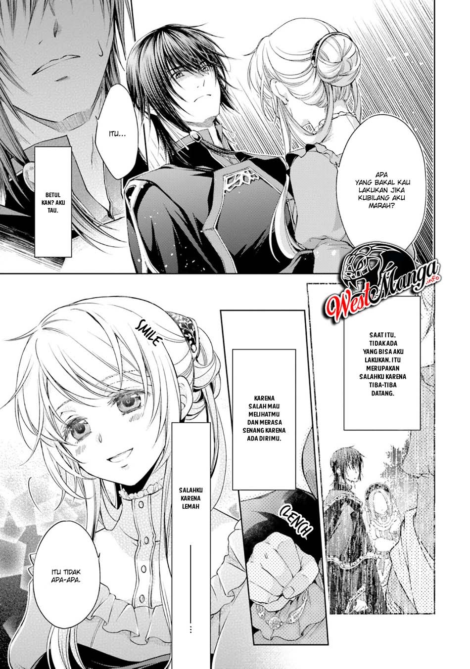 Mahoutsukai no Konyakusha Chapter 15.4 - halaman 8