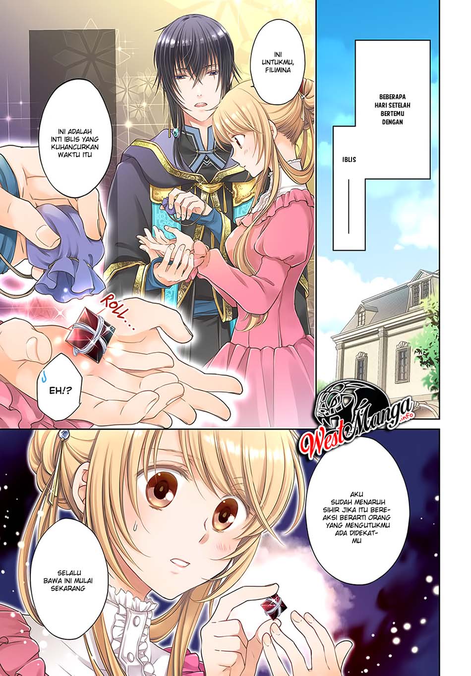 Mahoutsukai no Konyakusha Chapter 19.1 - halaman 2