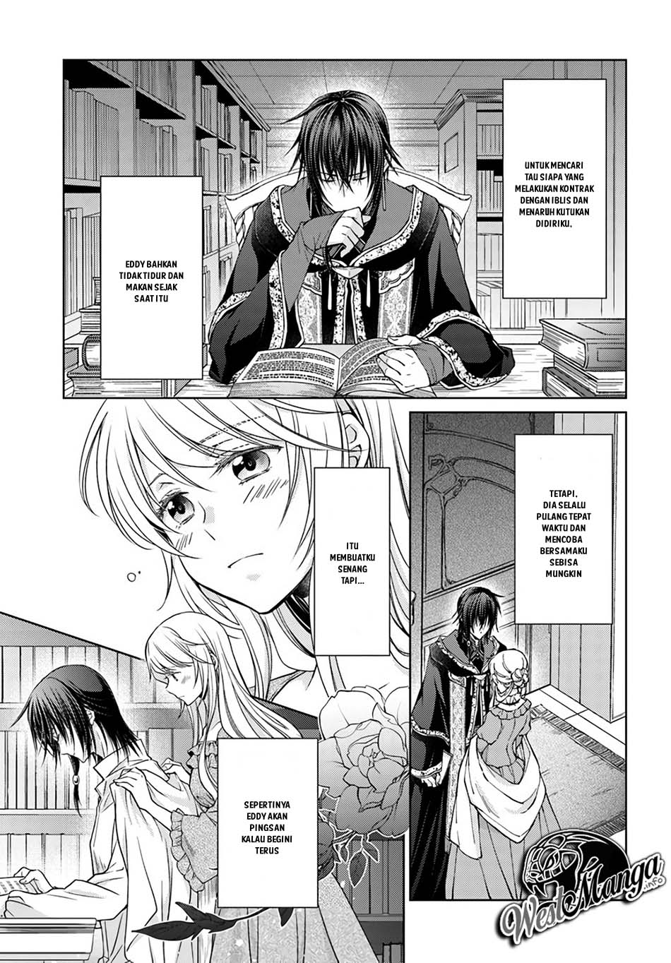 Mahoutsukai no Konyakusha Chapter 19.1 - halaman 5