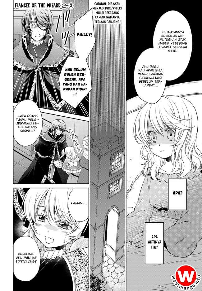 Mahoutsukai no Konyakusha Chapter 2.3 - halaman 1