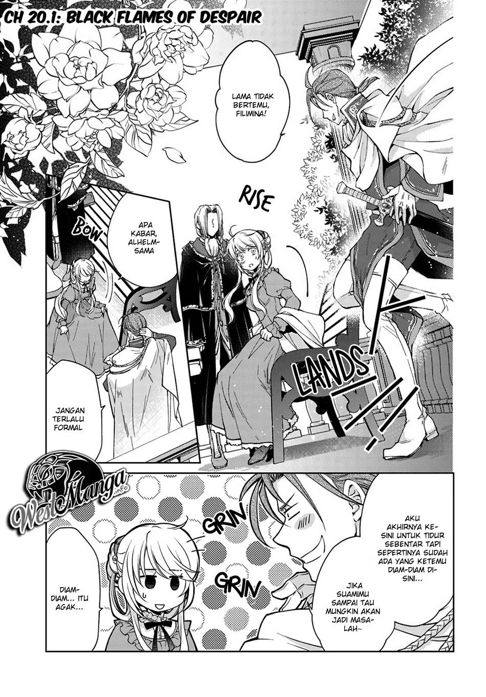 Mahoutsukai no Konyakusha Chapter 20.1 - halaman 3