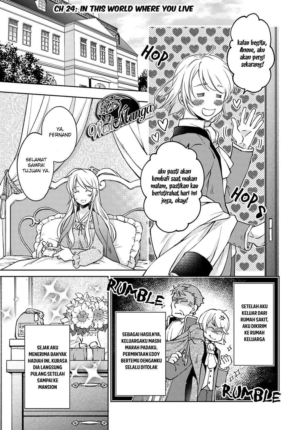 Mahoutsukai no Konyakusha Chapter 24 - halaman 3