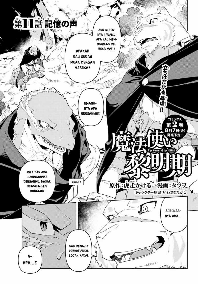 Mahoutsukai Reimeiki Chapter 11 - halaman 4
