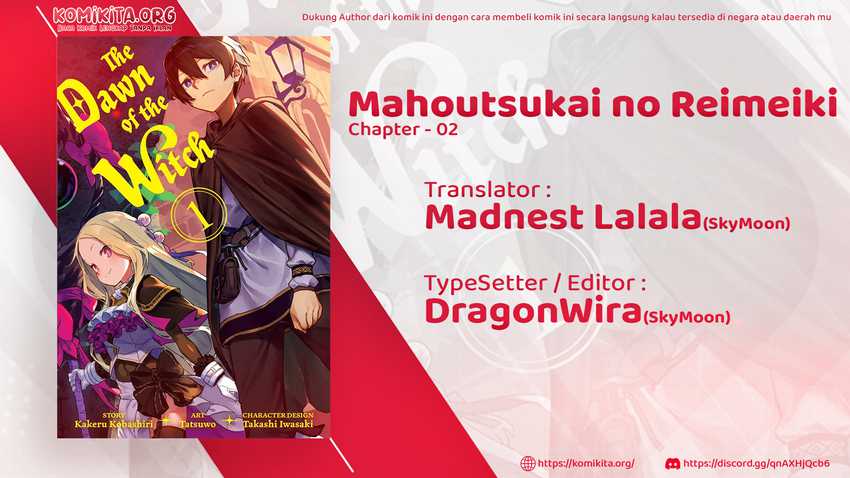 Mahoutsukai Reimeiki Chapter 2 - halaman 3