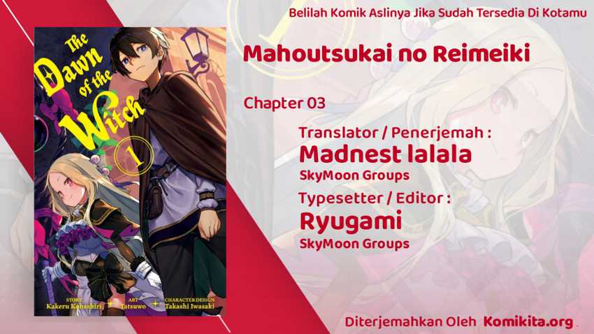 Mahoutsukai Reimeiki Chapter 3 - halaman 3