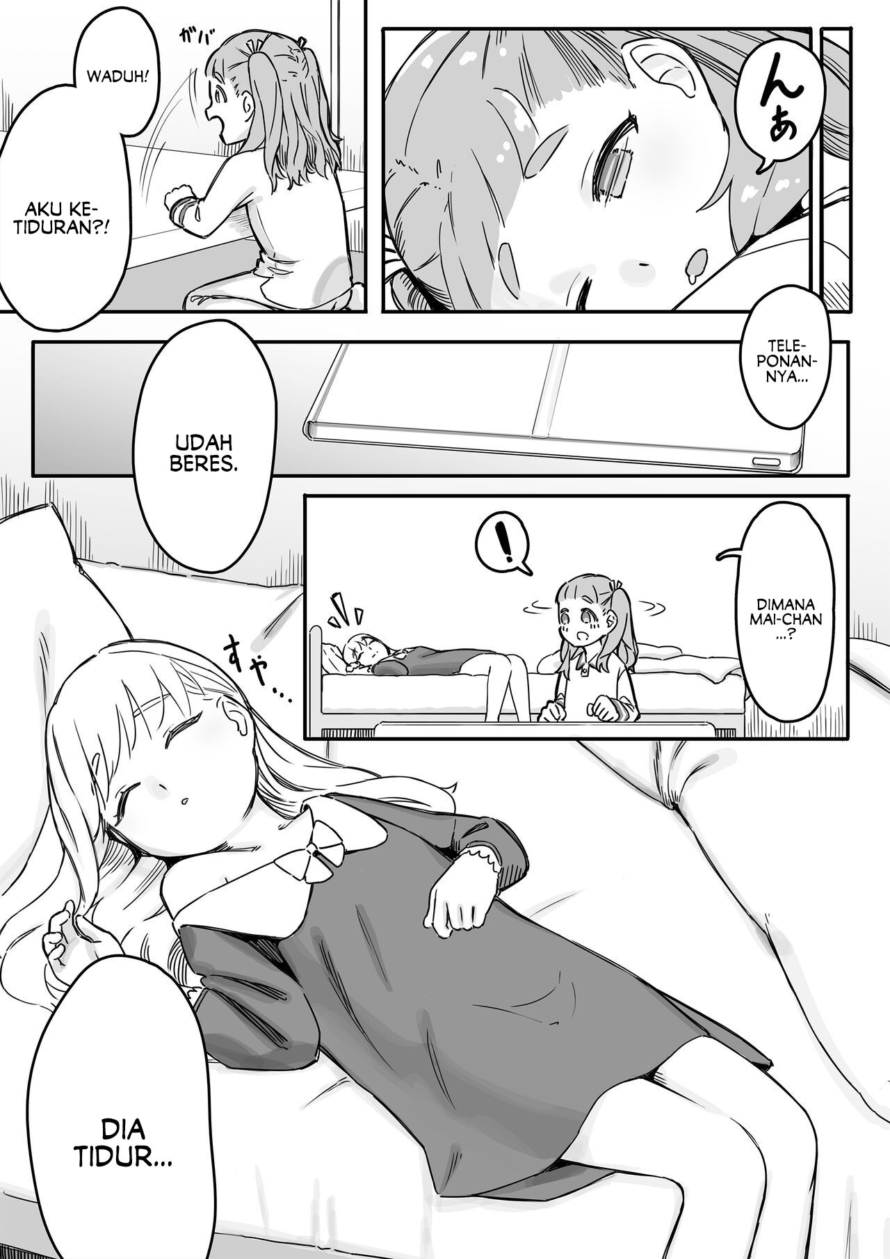 Mai'chan's Fake-Sleeping Temptation Sex Chapter 1 - halaman 13