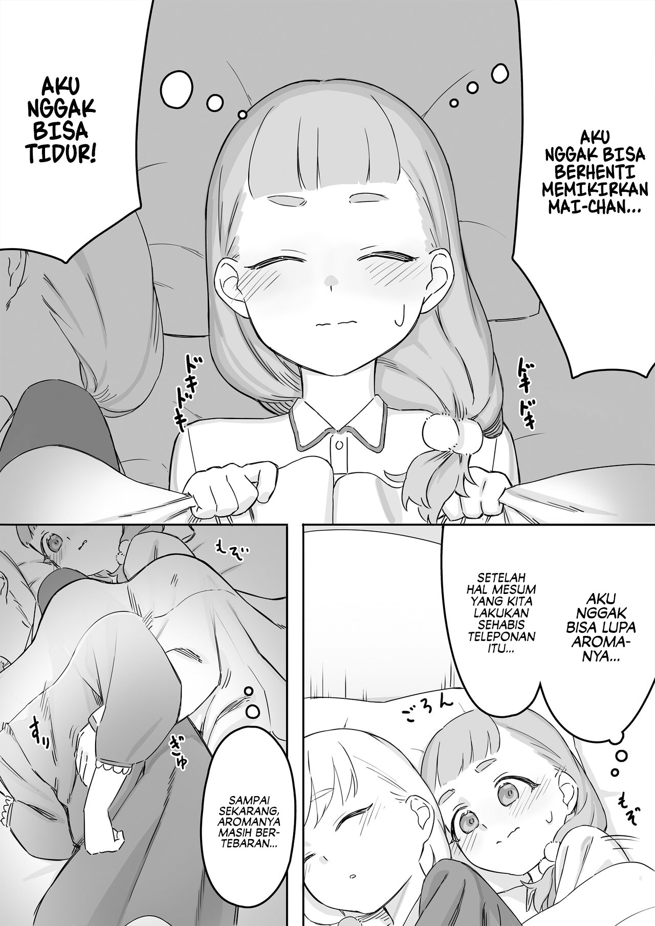 Mai'chan's Fake-Sleeping Temptation Sex Chapter 2 - halaman 7