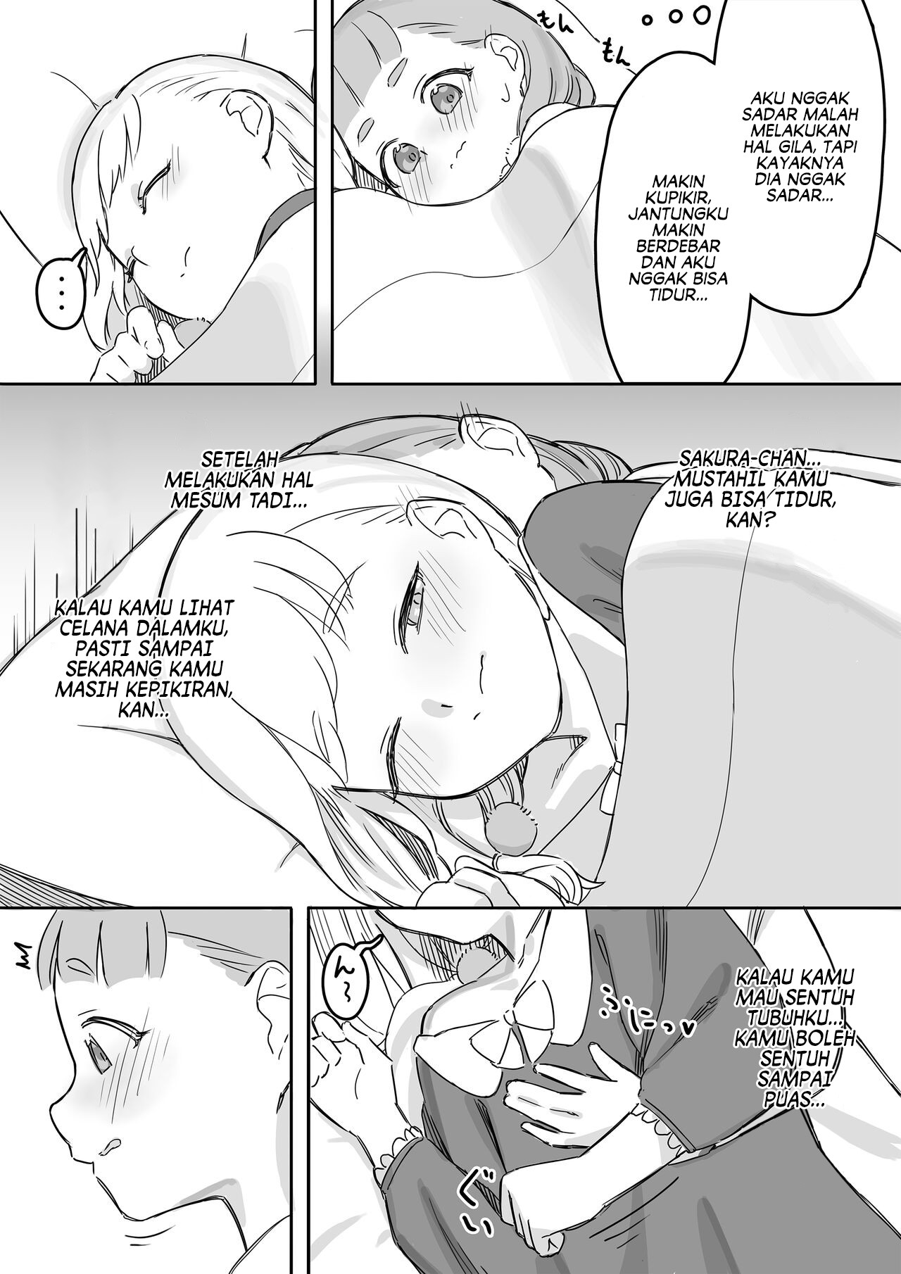 Mai'chan's Fake-Sleeping Temptation Sex Chapter 2 - halaman 8