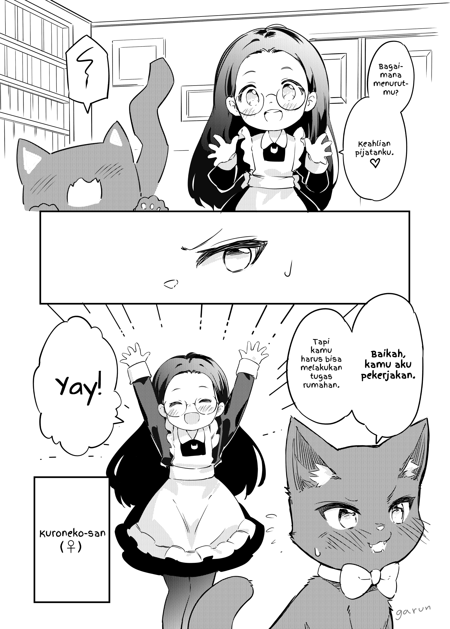Maid-san and Kuroneko-san Chapter 0 - halaman 4