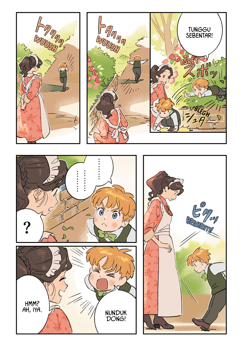 Maid-san to Obocchama Chapter 0 - halaman 5