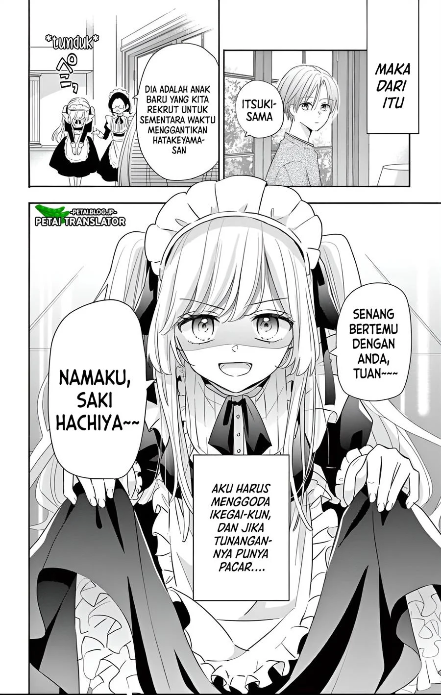 Maid wa Koisuru Hachiya-kun Chapter 1 - halaman 15