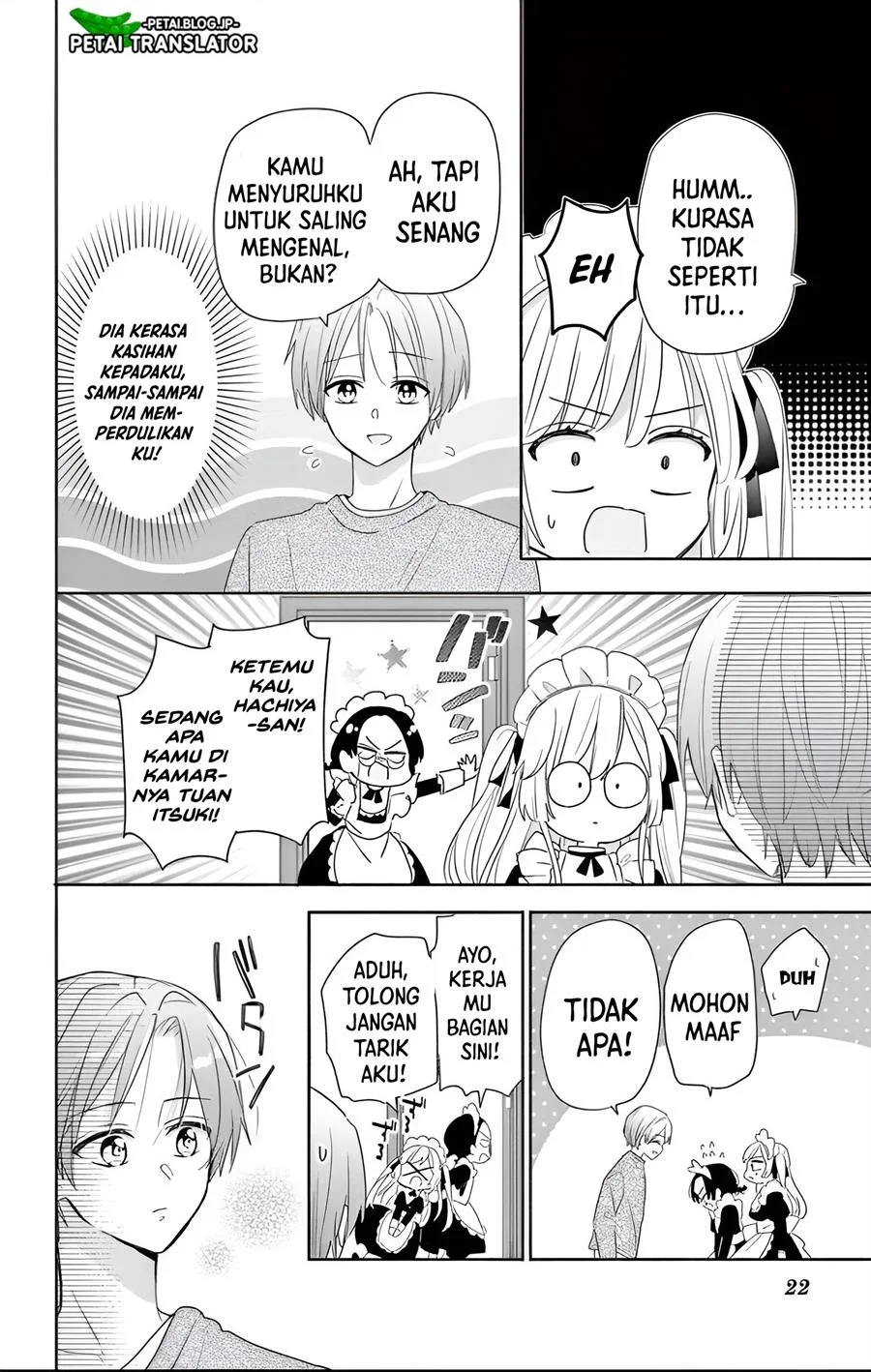 Maid wa Koisuru Hachiya-kun Chapter 1 - halaman 21