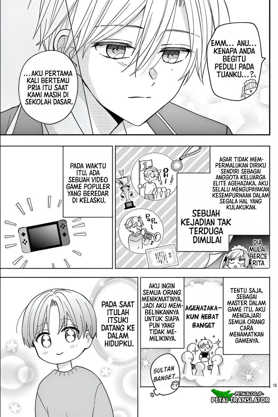 Maid wa Koisuru Hachiya-kun Chapter 12 - halaman 12