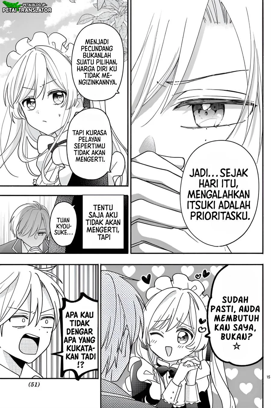 Maid wa Koisuru Hachiya-kun Chapter 12 - halaman 14