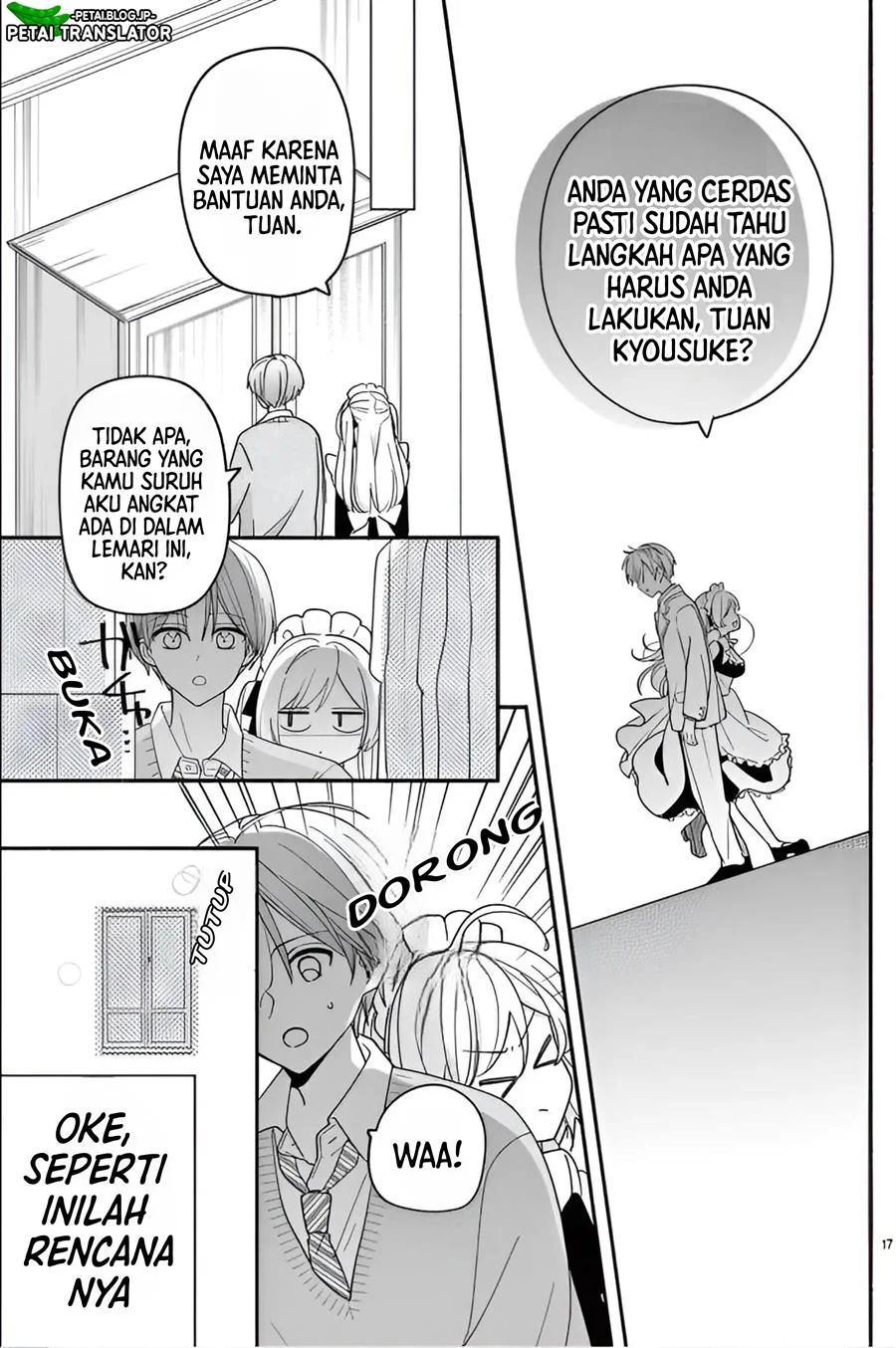 Maid wa Koisuru Hachiya-kun Chapter 12 - halaman 16