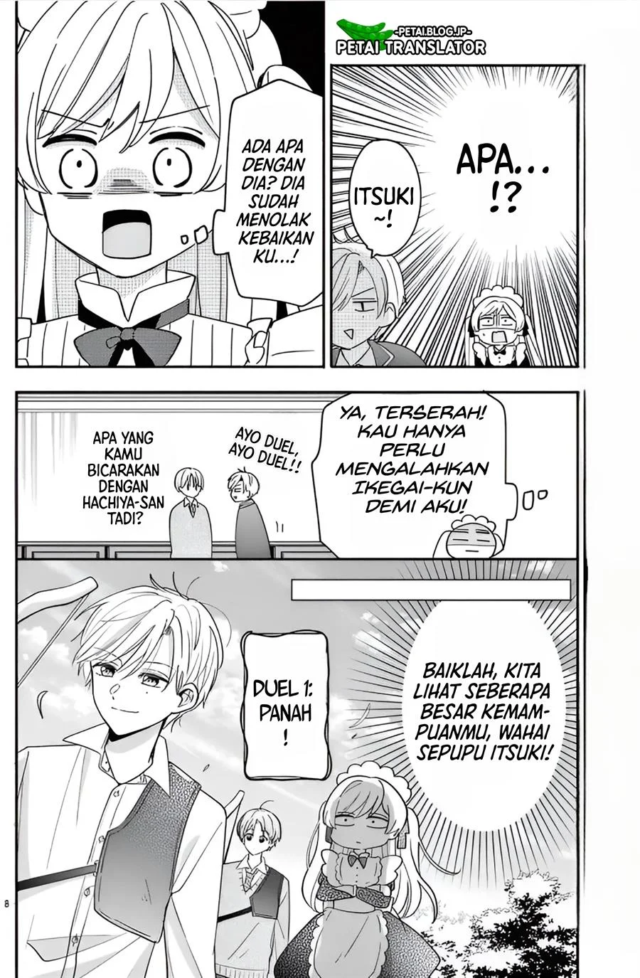 Maid wa Koisuru Hachiya-kun Chapter 12 - halaman 7