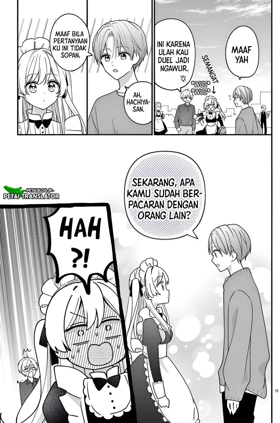 Maid wa Koisuru Hachiya-kun Chapter 13 - halaman 11
