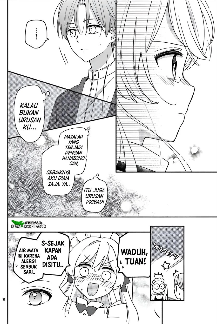 Maid wa Koisuru Hachiya-kun Chapter 13 - halaman 32