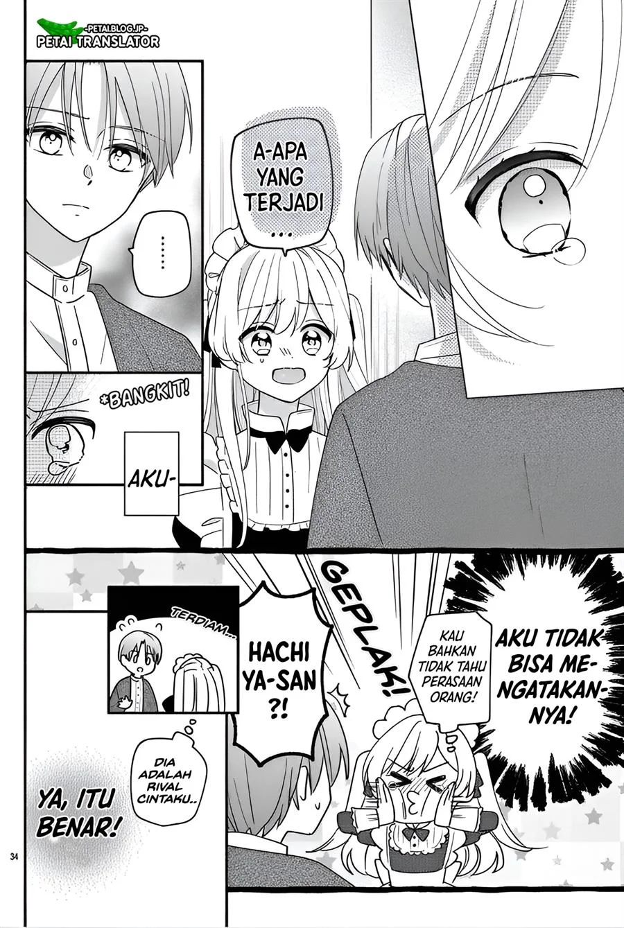 Maid wa Koisuru Hachiya-kun Chapter 13 - halaman 34
