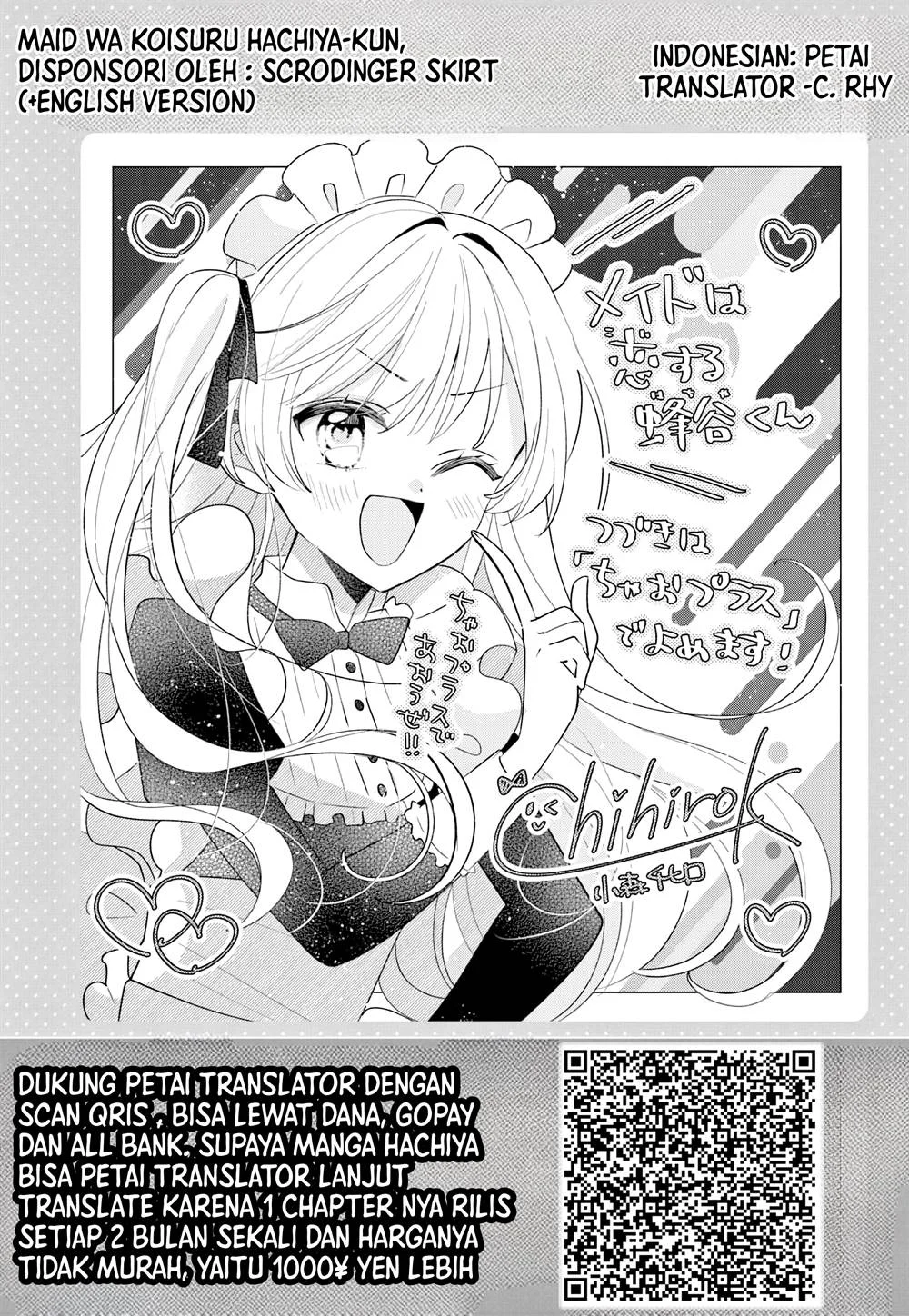 Maid wa Koisuru Hachiya-kun Chapter 15 - halaman 37