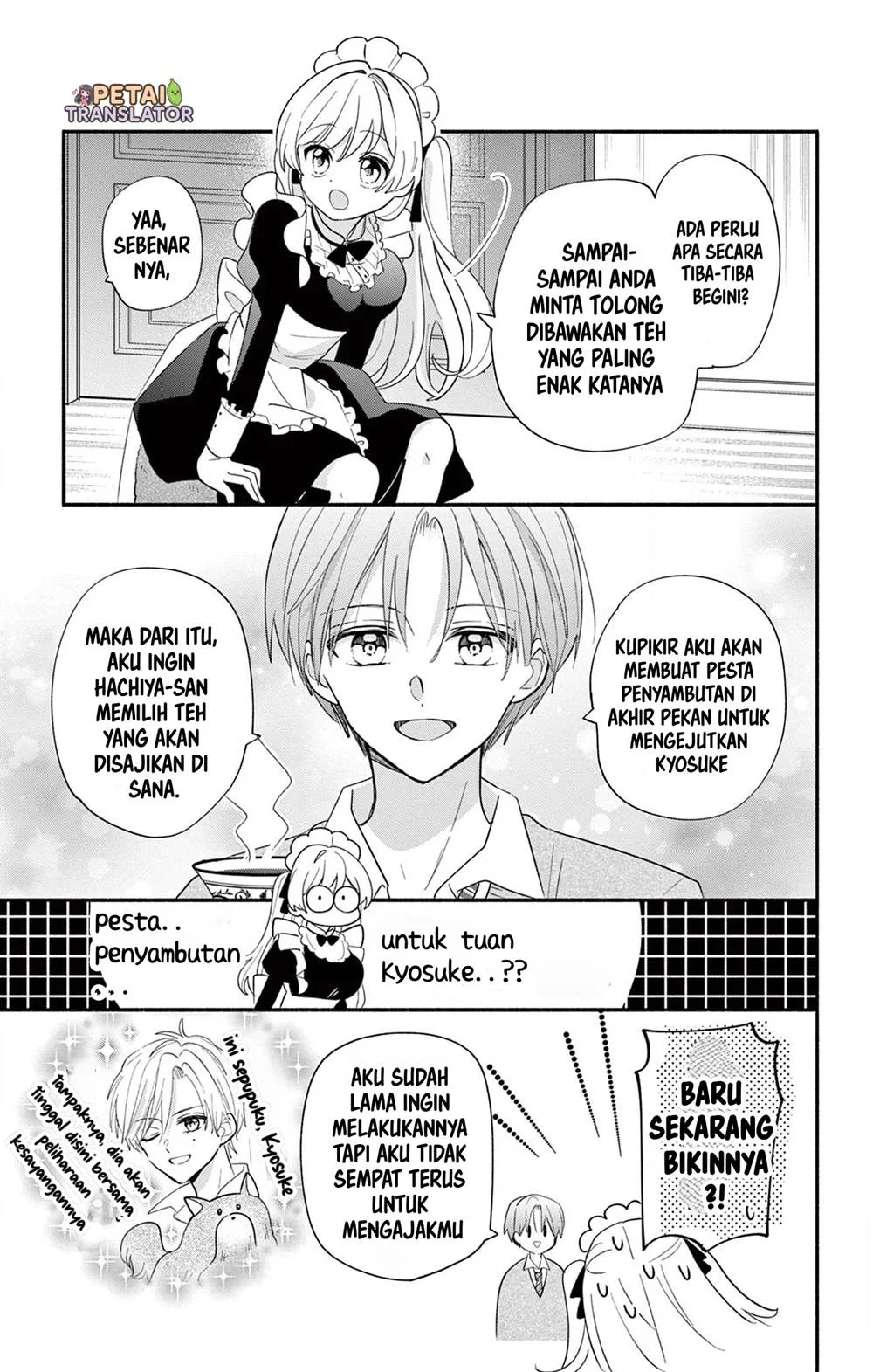 Maid wa Koisuru Hachiya-kun Chapter 16 - halaman 10