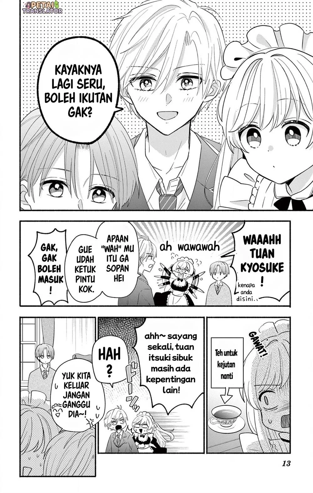 Maid wa Koisuru Hachiya-kun Chapter 16 - halaman 13