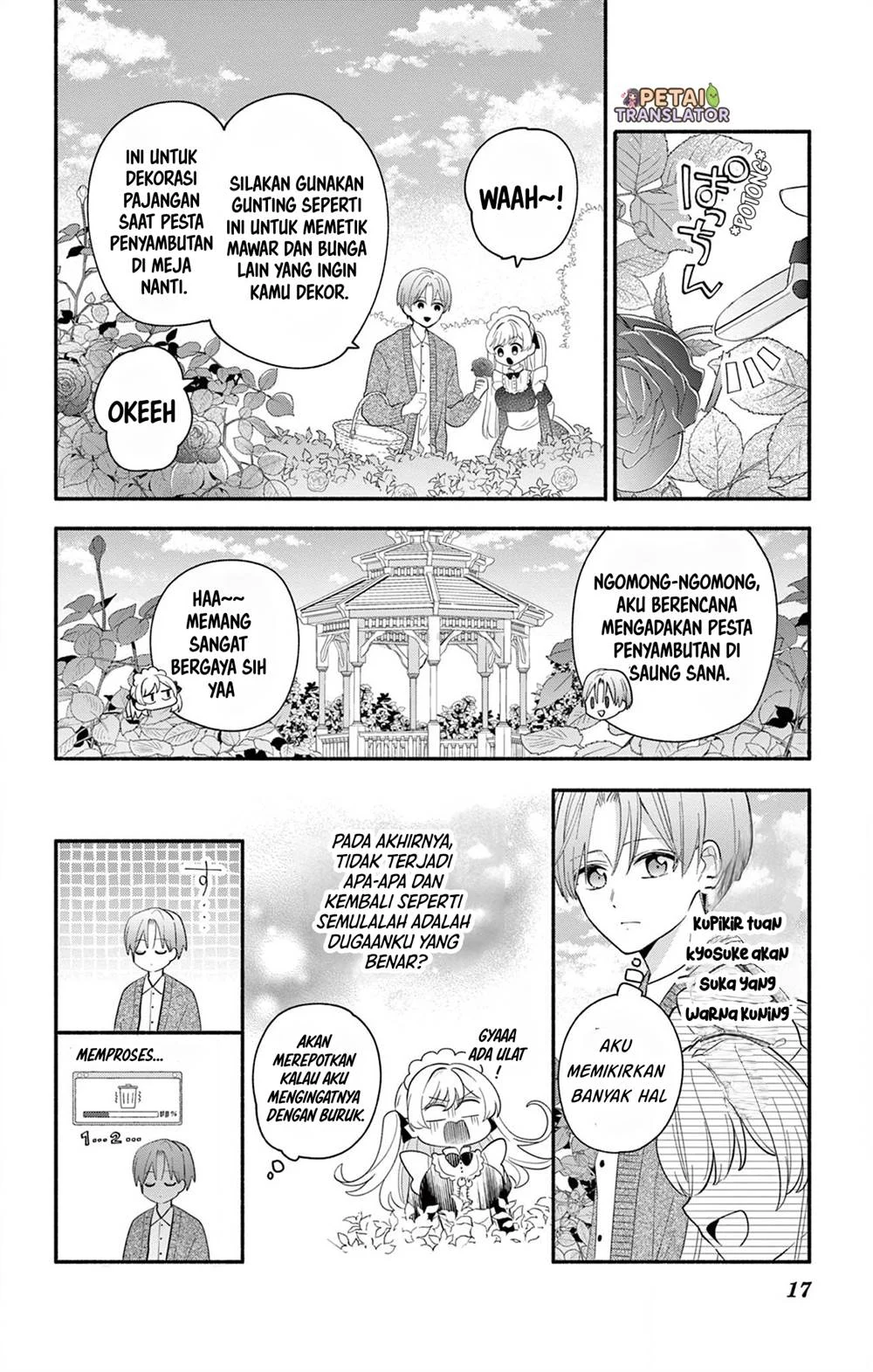 Maid wa Koisuru Hachiya-kun Chapter 16 - halaman 17