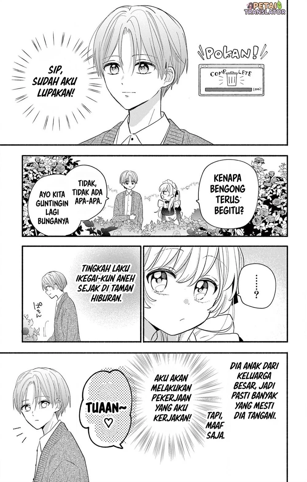 Maid wa Koisuru Hachiya-kun Chapter 16 - halaman 18