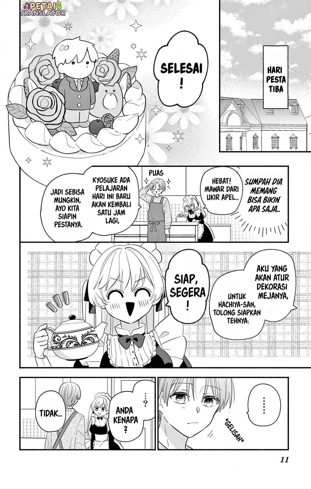 Maid wa Koisuru Hachiya-kun Chapter 16 - halaman 35